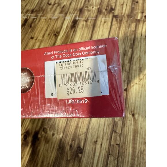 Springbok Coca-Cola 1000 Piece Puzzle "Your Wish" 2006 24" x 30" Factory Sealed - Picture 3 of 7